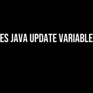 How Does Java Update Variable Value?