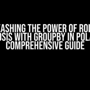 Unleashing the Power of Rolling Kurtosis with Groupby in Polars: A Comprehensive Guide